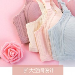 哺乳內(nèi)衣女孕婦文胸聚攏防下垂懷孕期薄款純棉喂奶母乳胸罩舒適浦