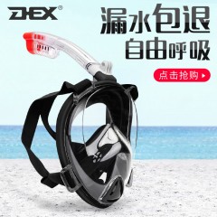 DEX戶外運(yùn)動潛水裝備全干式浮潛三寶護(hù)目鏡游泳沖浪近視浮潛面鏡